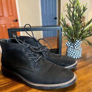 Men's Black Alfani Aiden Chukka Boots Shoes Size 10M